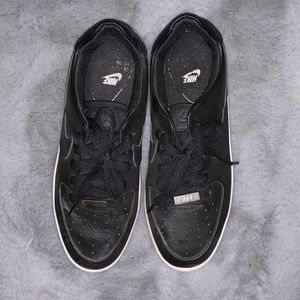 Black Platform Nike AF-1s